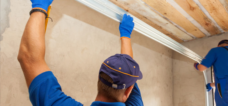commercial overhead garage door repair in Warrington